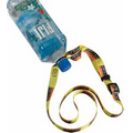 3/4" Adjustable Dye Sublimated Water Bottle Strap